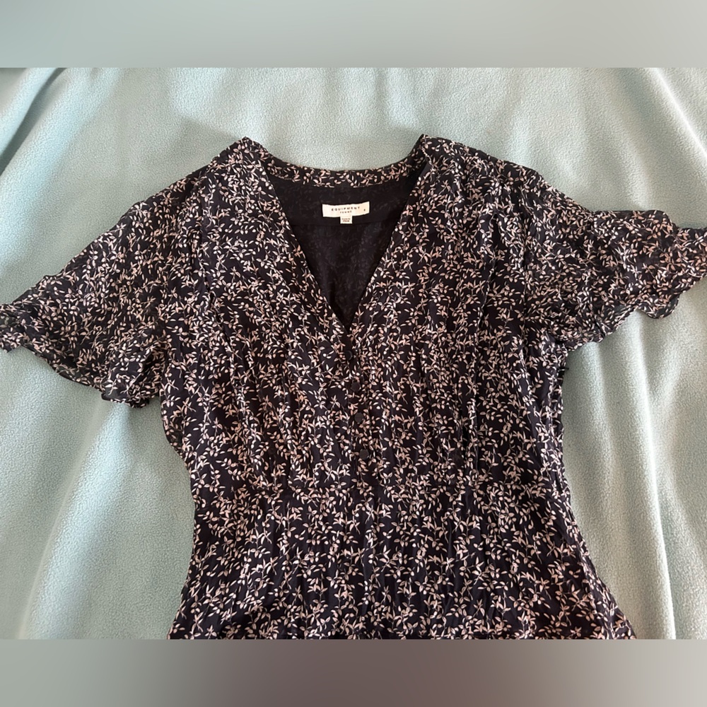 Floral Dress - Navy and White women’s 8